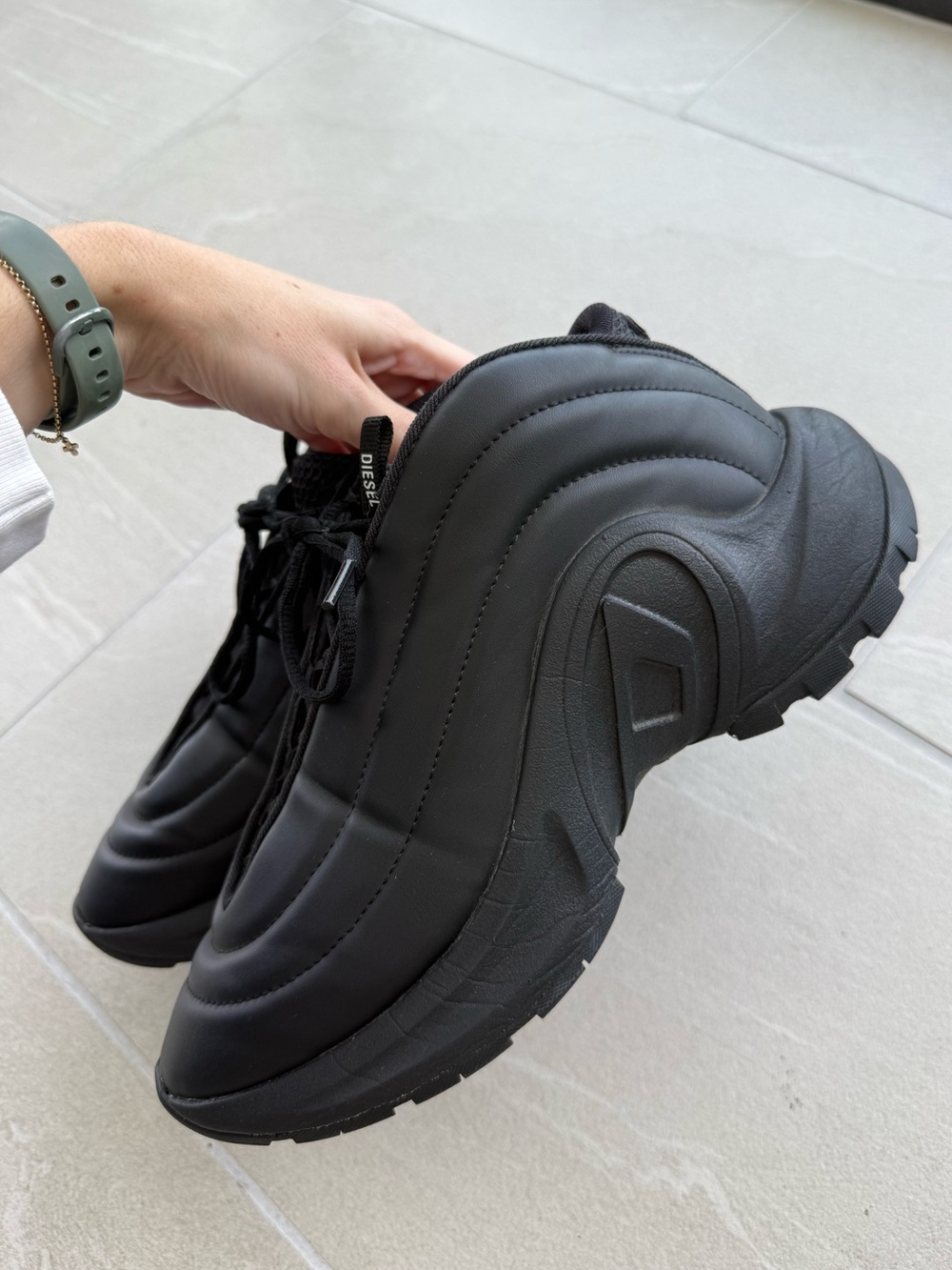 S-D-Runner X-Slip-On Sneakers With Matte Oval D Instep